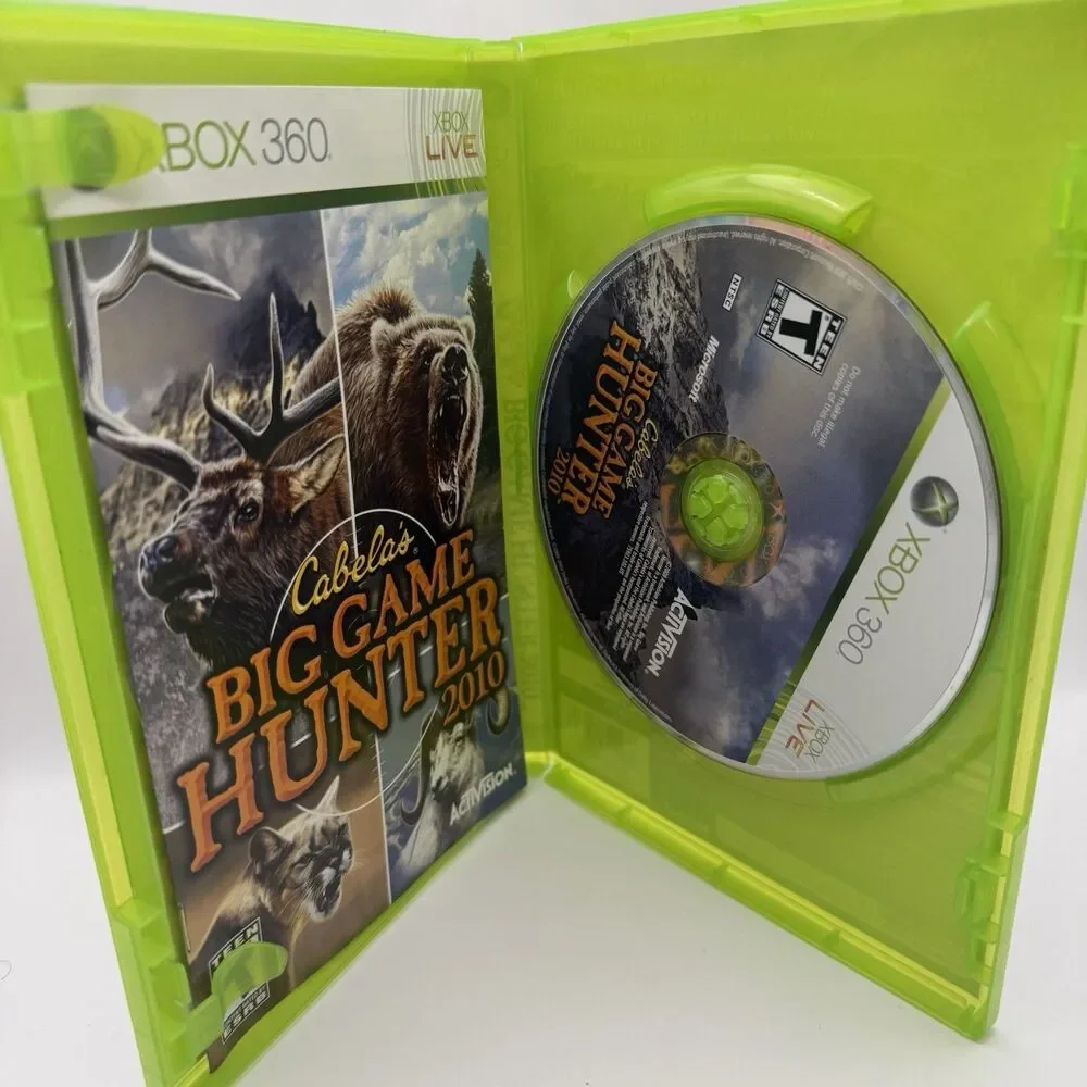 Cabela's Big Game Hunter 2010 (Microsoft Xbox 360) Tested CIB